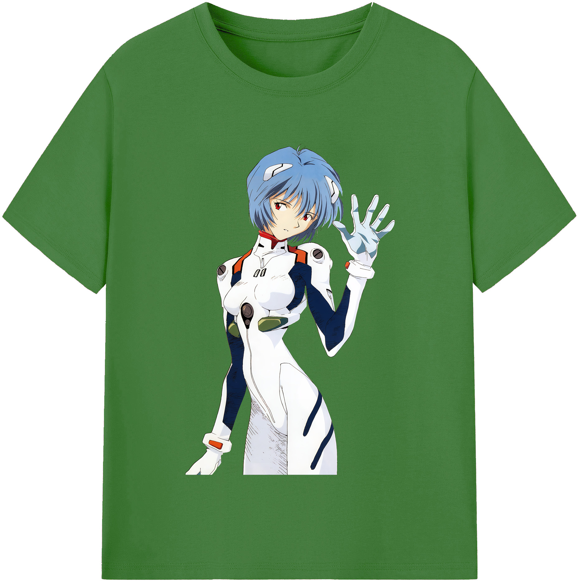 （画像用） EVA 新世紀エヴァンゲリオン レディースカジュアルプリントTシャツ（綿100％）